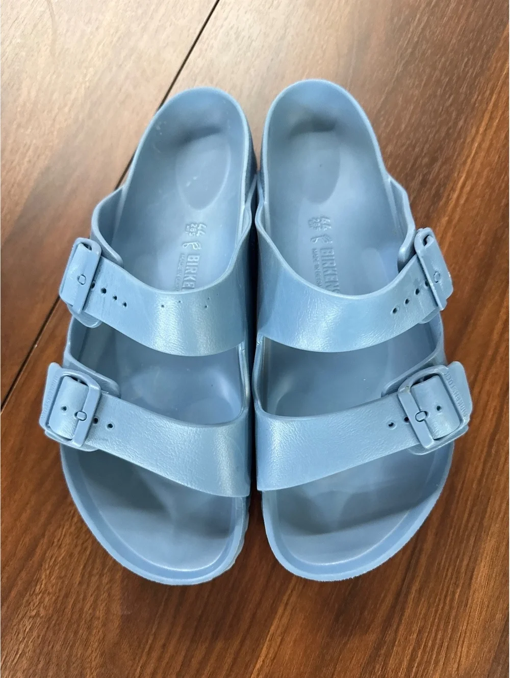 Birkenstock Arizona EVA Slide Sandals Light Blue Size 44